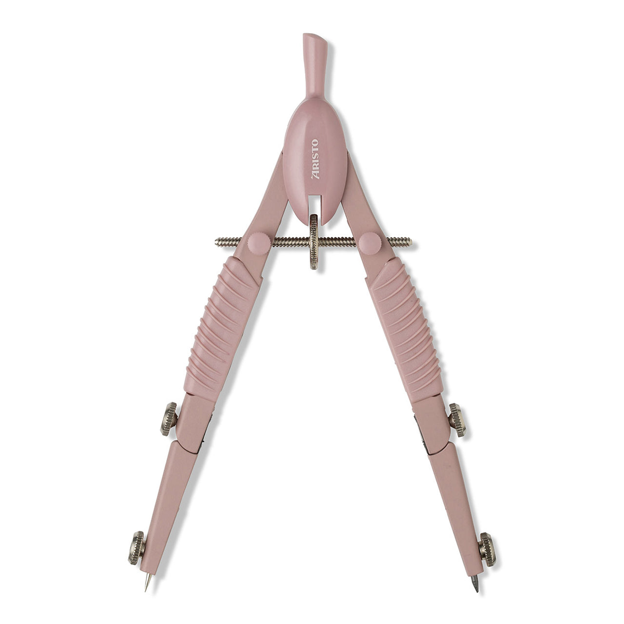 Aristo-TopLine-Schulzirkel-Linkshaender-Rechtshaender-rose-ar55817-lafueliki