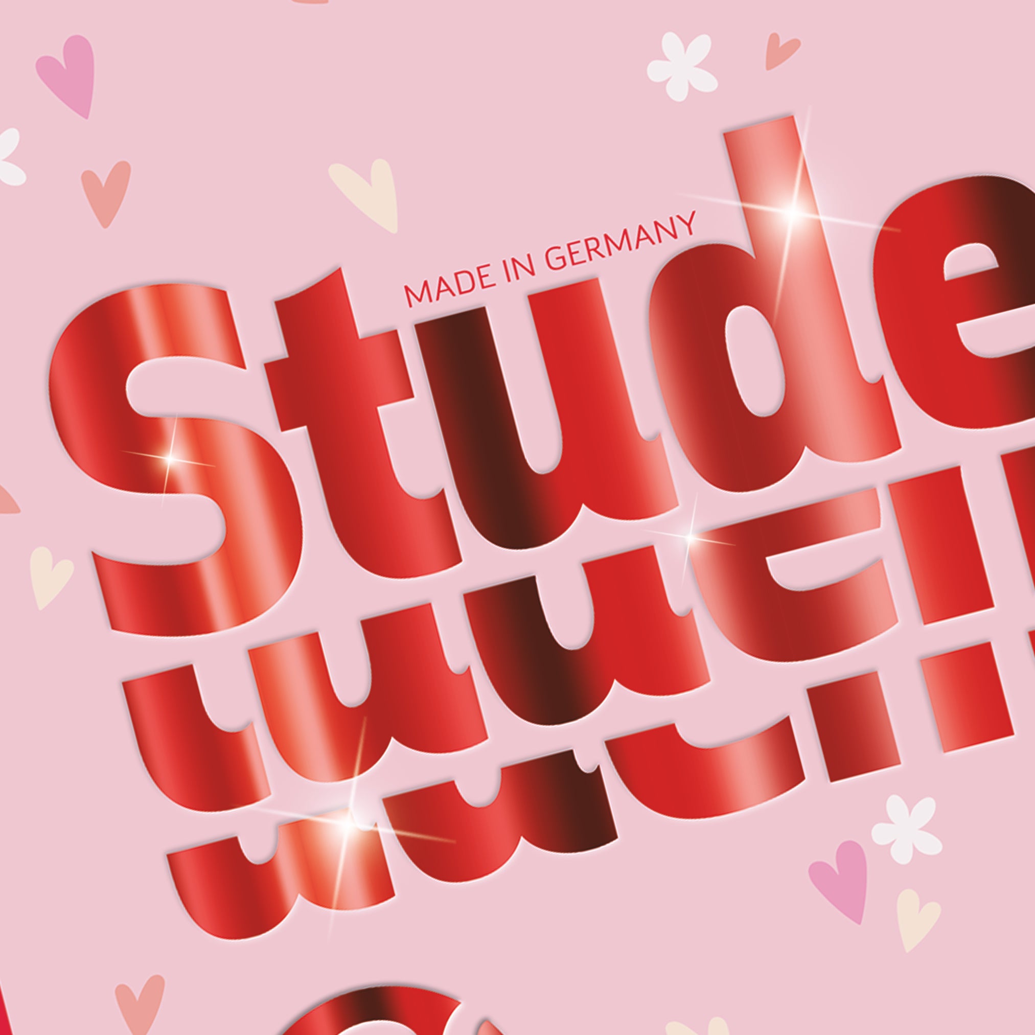 BRUNNEN Collegeblock A4 · Fruity Love · Lin. 28 · kariert · Doppelrand