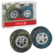 BRUNNEN Radiergummi · Fast Wheels · Autoreifen · Schwarz