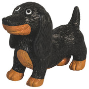 BRUNNEN Radiergummi Hund · Dackel · schwarz