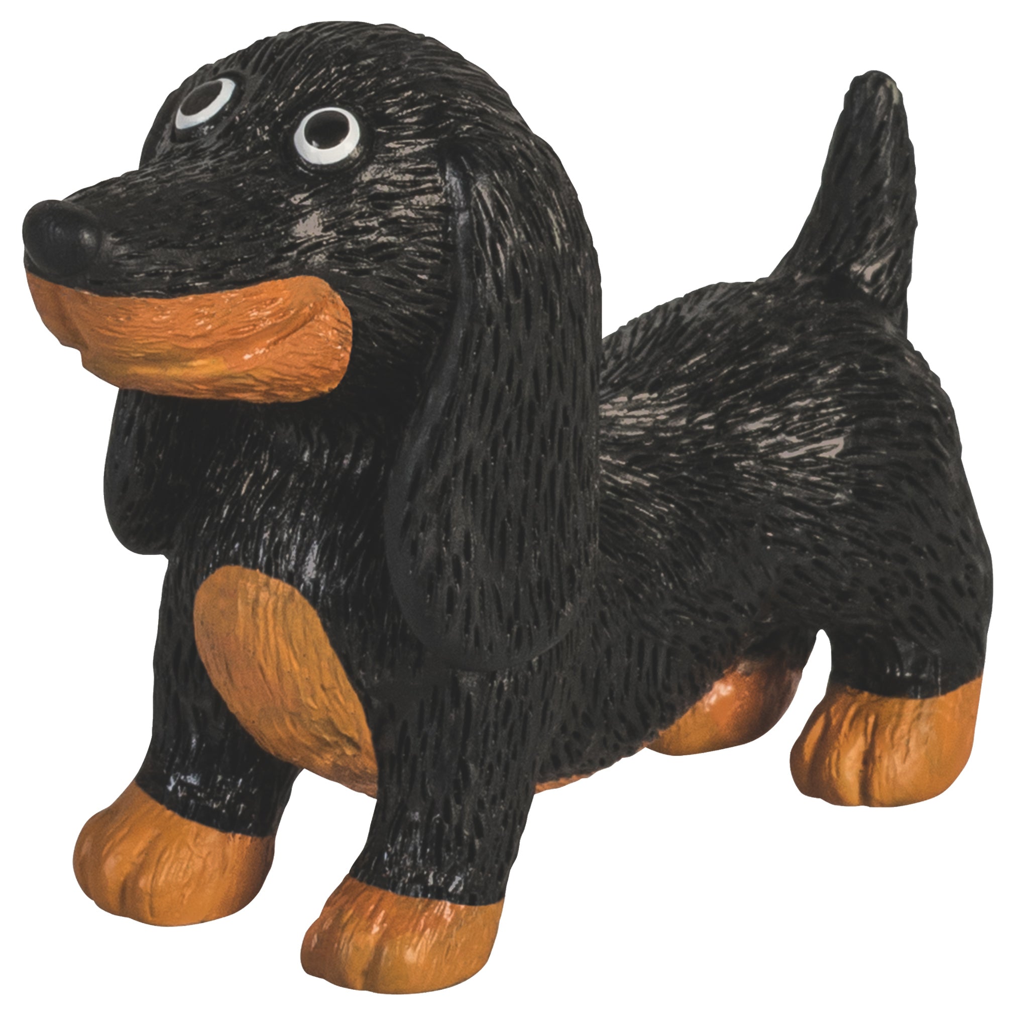 BRUNNEN Radiergummi Hund · Dackel · schwarz