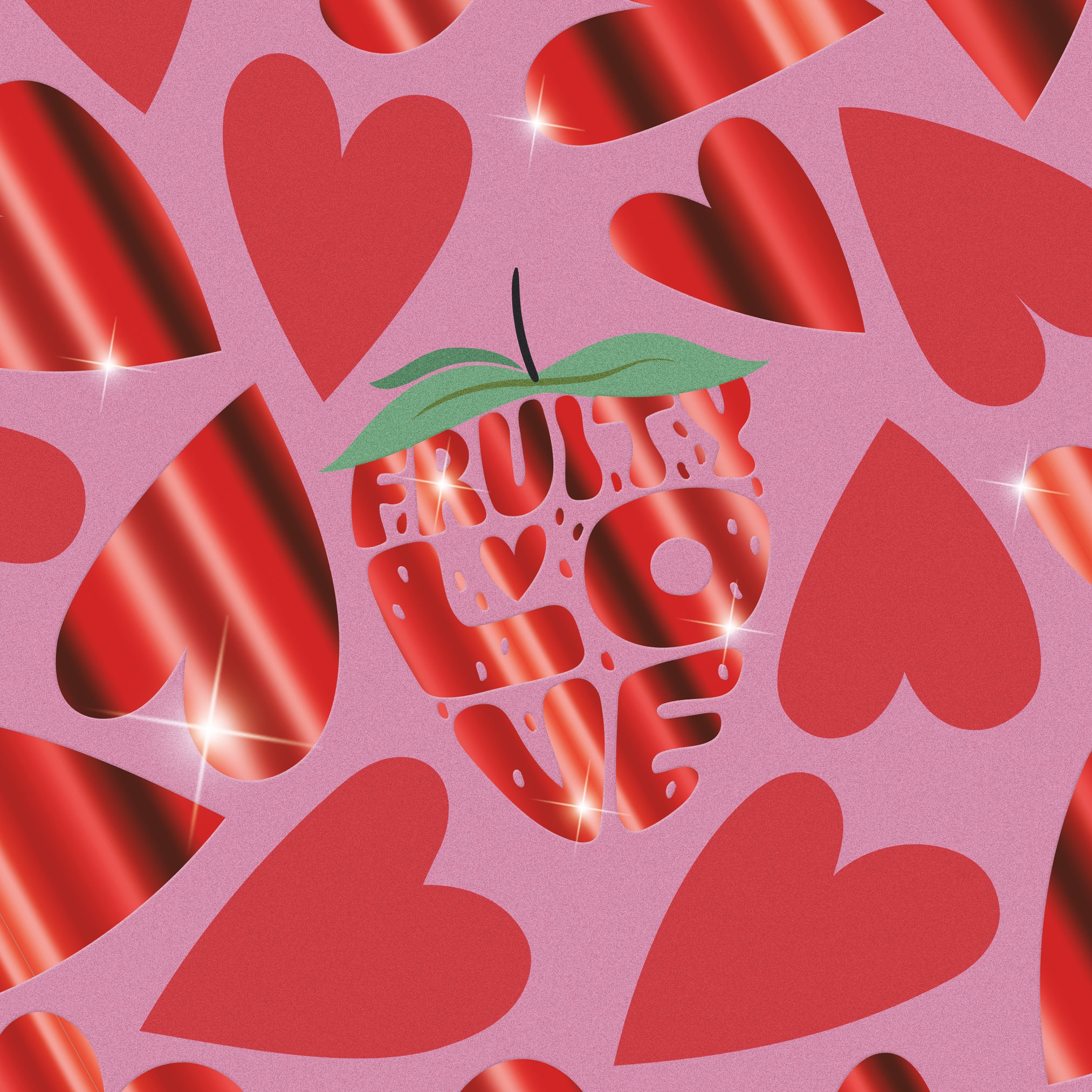 BRUNNEN Sammelmappe A4 · Fruity Love · Rosa-Rot