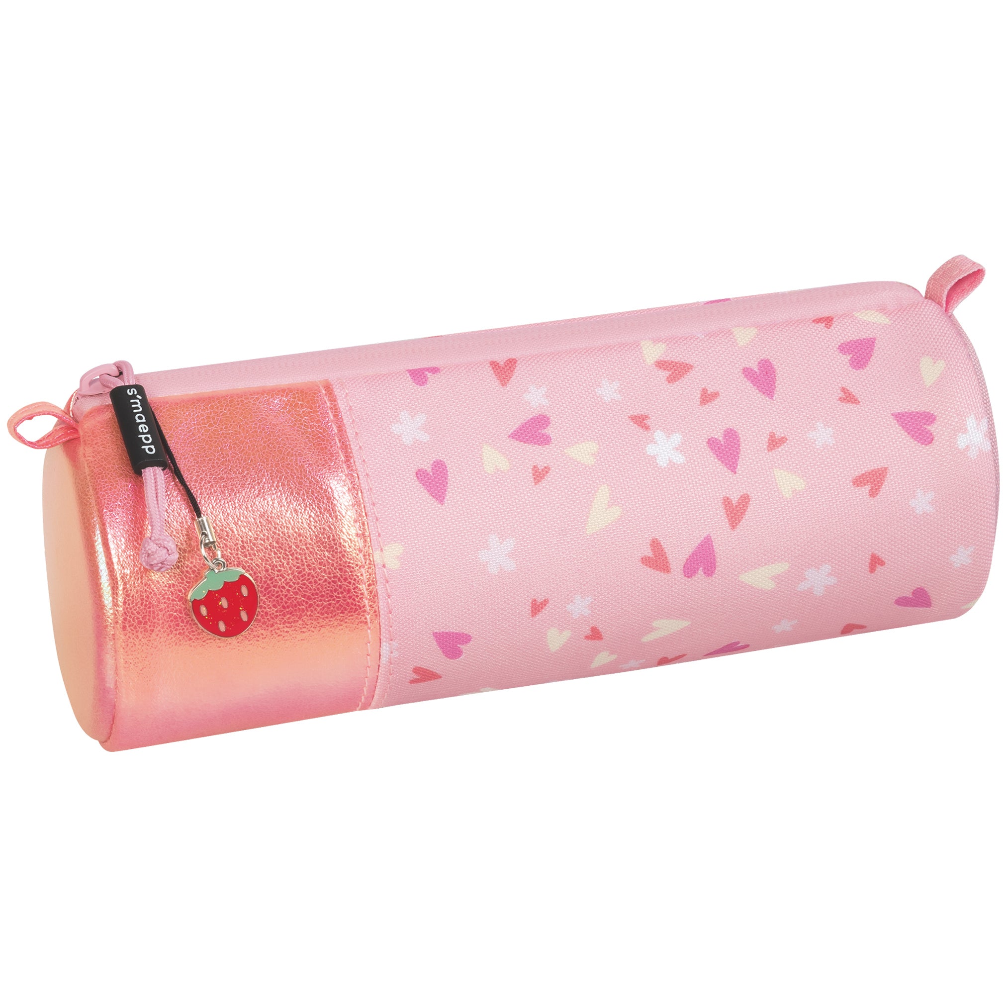 BRUNNEN Schlamperrolle M · Fruity Love · Rosa