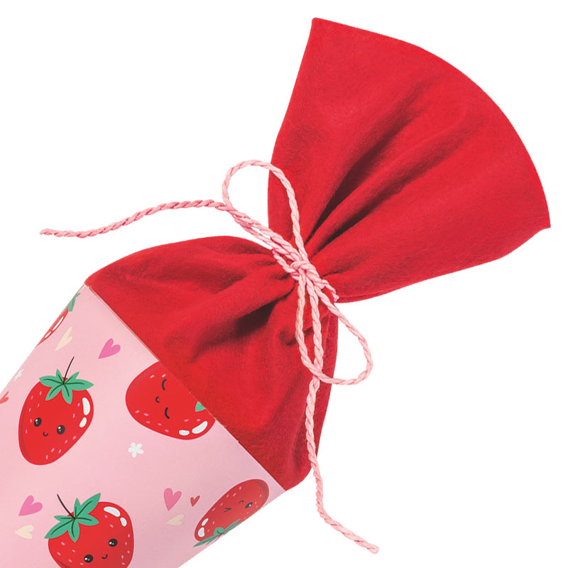 BRUNNEN Schultüte Fruity Love · Erdbeere · 35 cm · Rosa-Rot