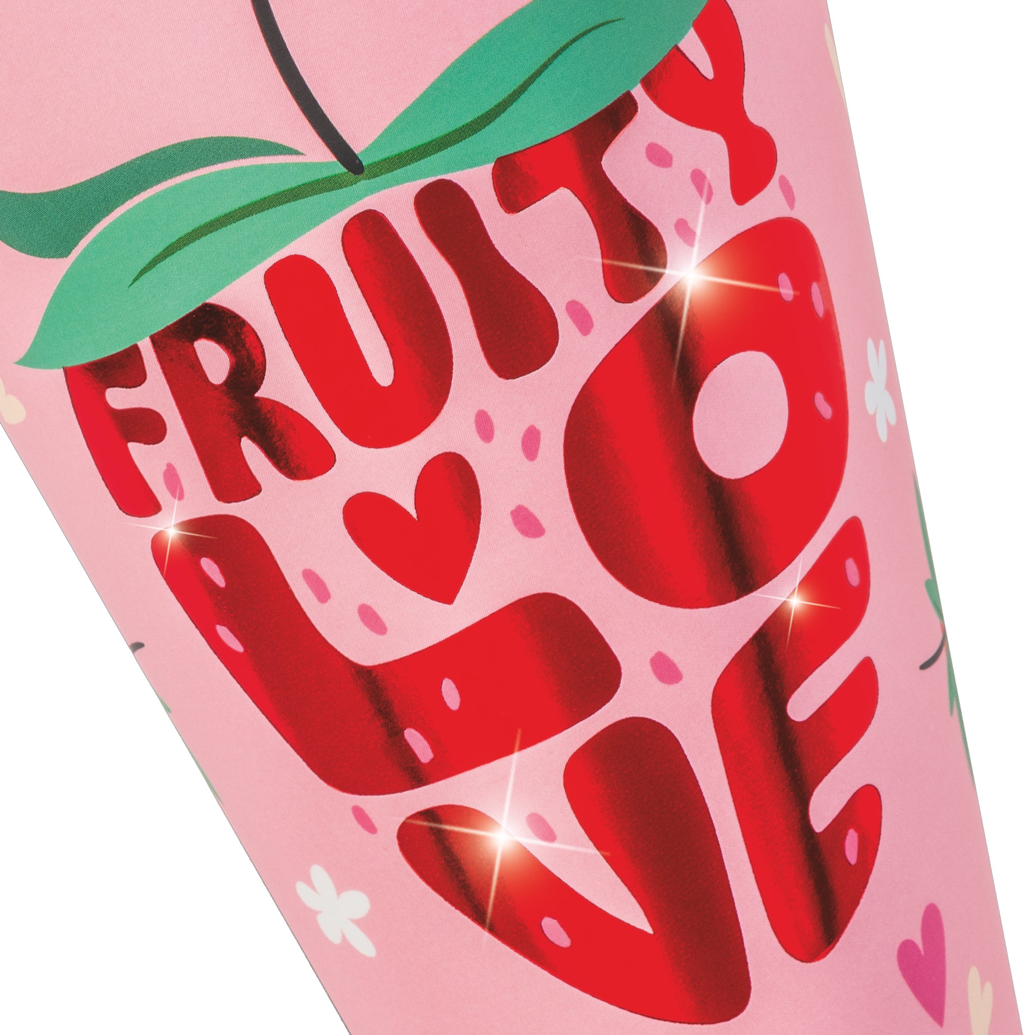 BRUNNEN Schultüte Fruity Love · Erdbeere · 35 cm · Rosa-Rot