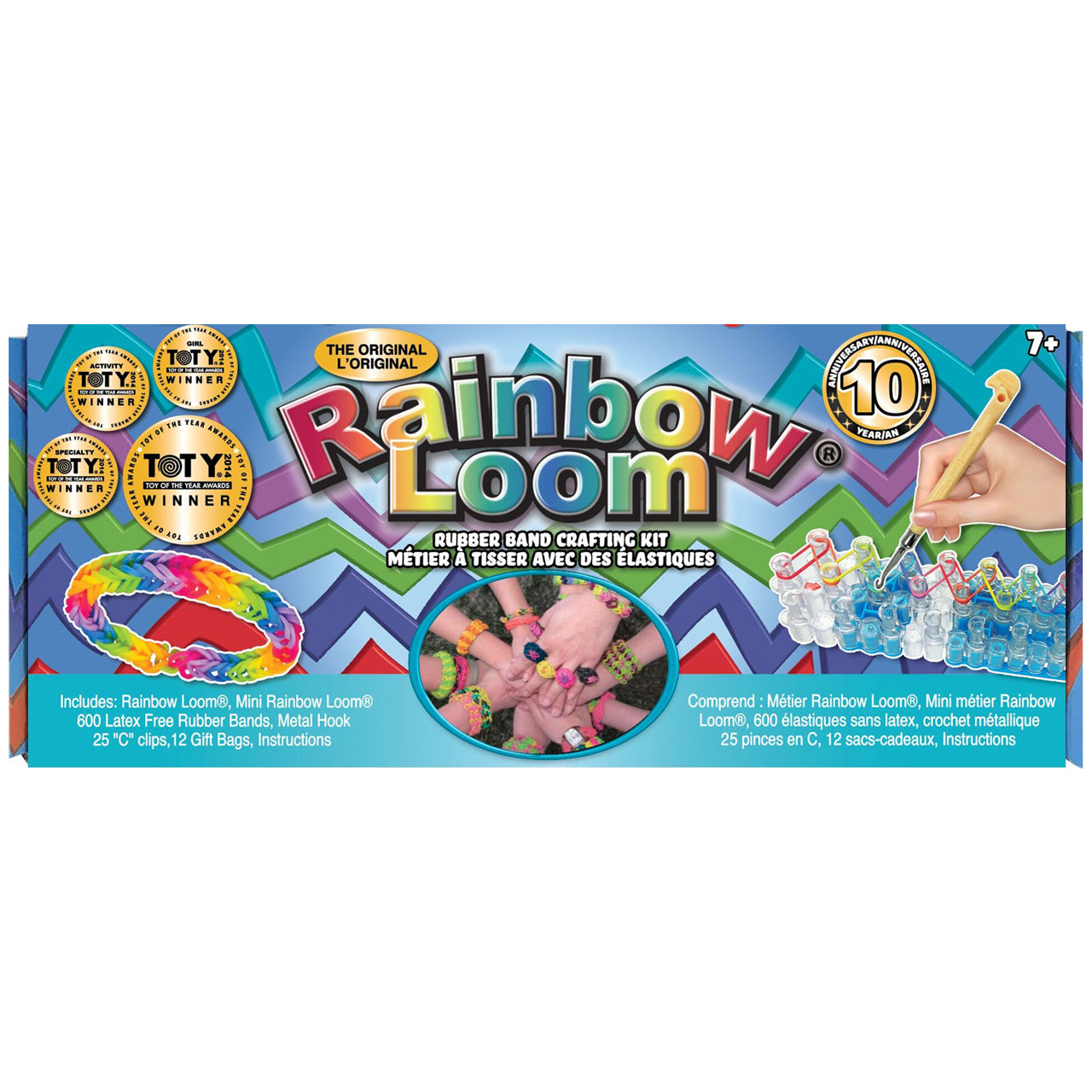 Bandai Rainbow Loom® Original · Bastelset für Armbänder