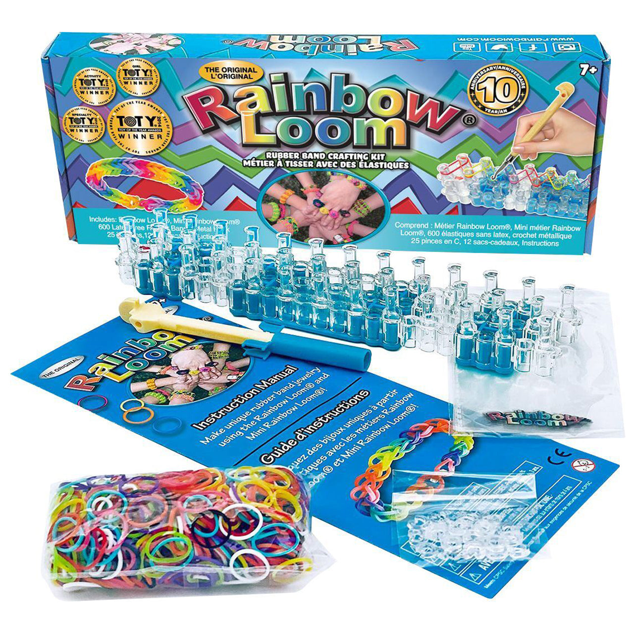 Bandai Rainbow Loom® Original · Bastelset für Armbänder