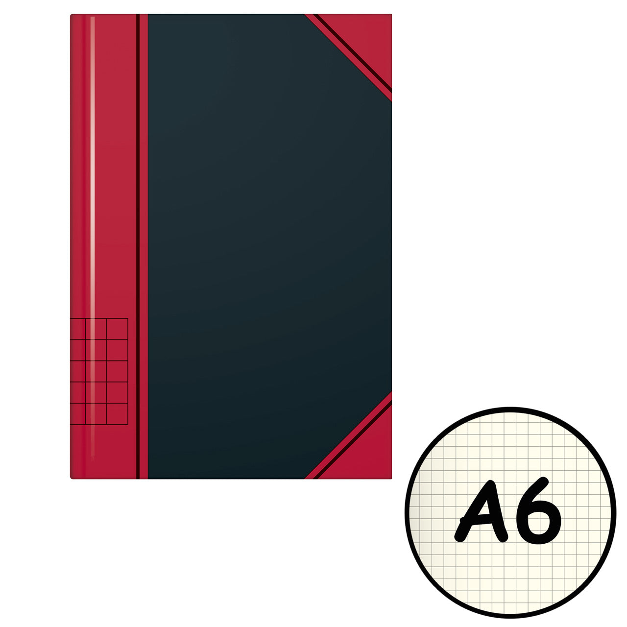 Brunnen-Chinabuch-Kladde-Notizbuch-A6-kariert-schwarz-rot-865526301-kaufen-lafueliki