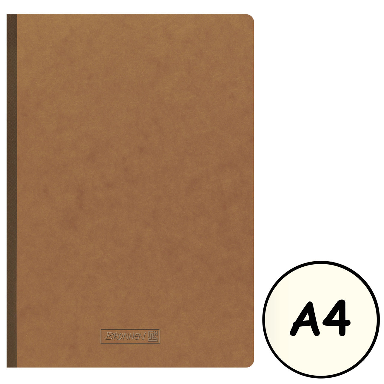 Brunnen-Kladde-FACT-plus-A4-braun-blanko-104347070-kaufen-lafueliki