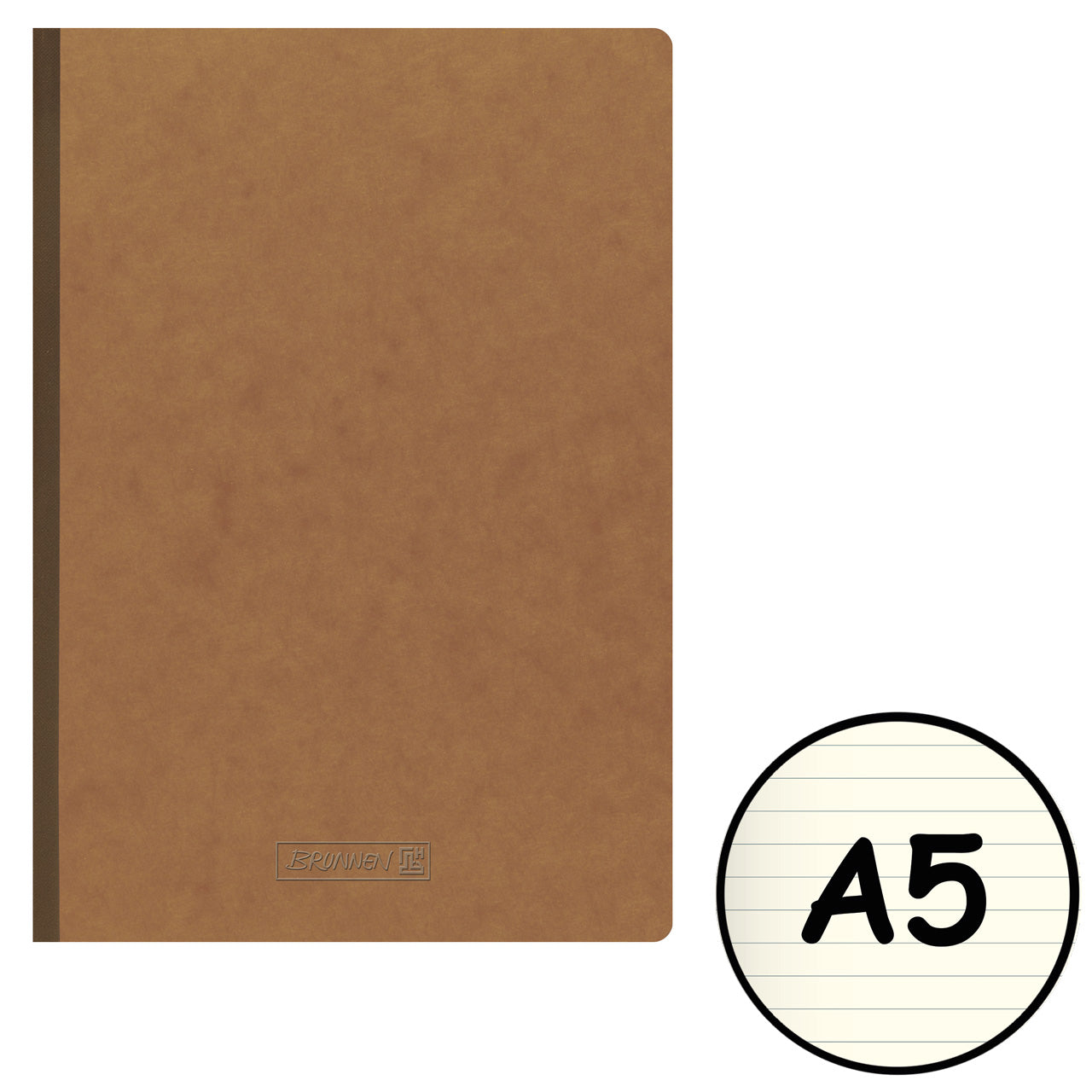 Brunnen-Kladde-FACT-plus-A5-braun-Liniert-104357170-kaufen-lafueliki