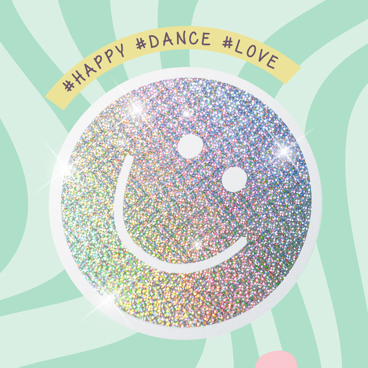 Brunnen-Ordner-A4-breit-Smile-Happy-Hippie-maedchen-motiv-smile-glitzer-1020429422-Schulbedarf-kaufen-lafueliki