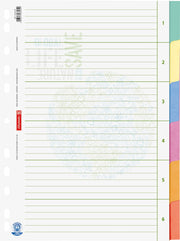 Brunnen-Ringbuchregister-A4-6tlg-6-Farben-Recycling-1066575-lafueliki