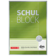 Brunnen Schulblock Premium A4 Lineatur dm