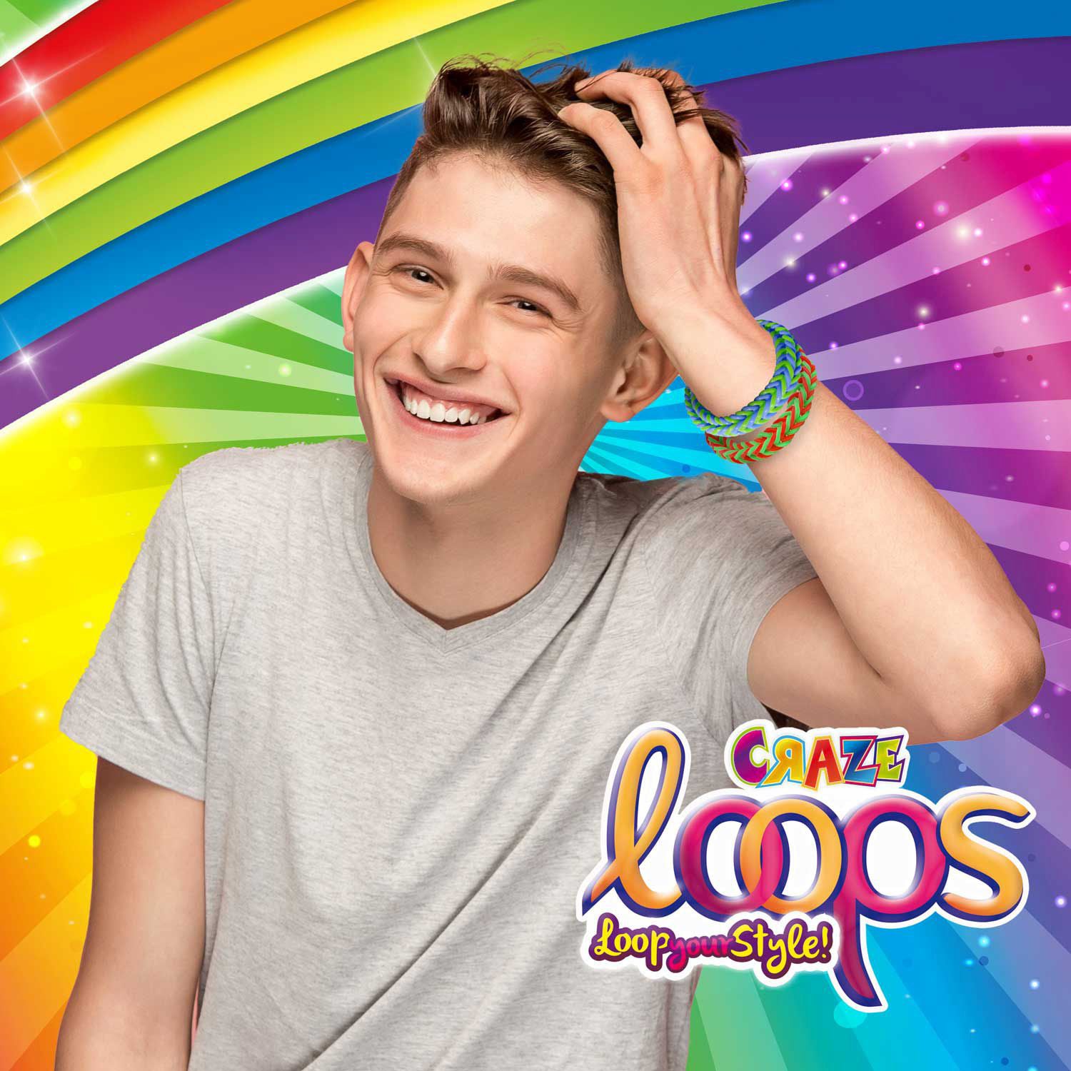 CRAZE LOOPS Mega Box · Bastelset für Armbänder & Schmuck