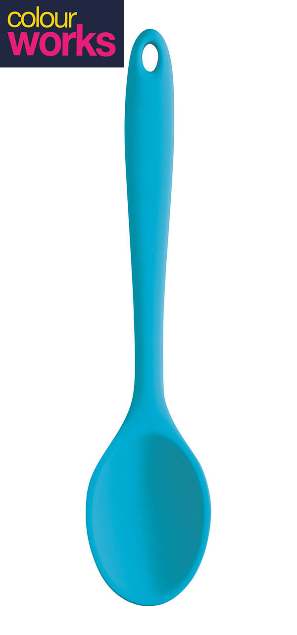Colourworks-Kochloeffel-27-cm-blau-CWMDSPBLU