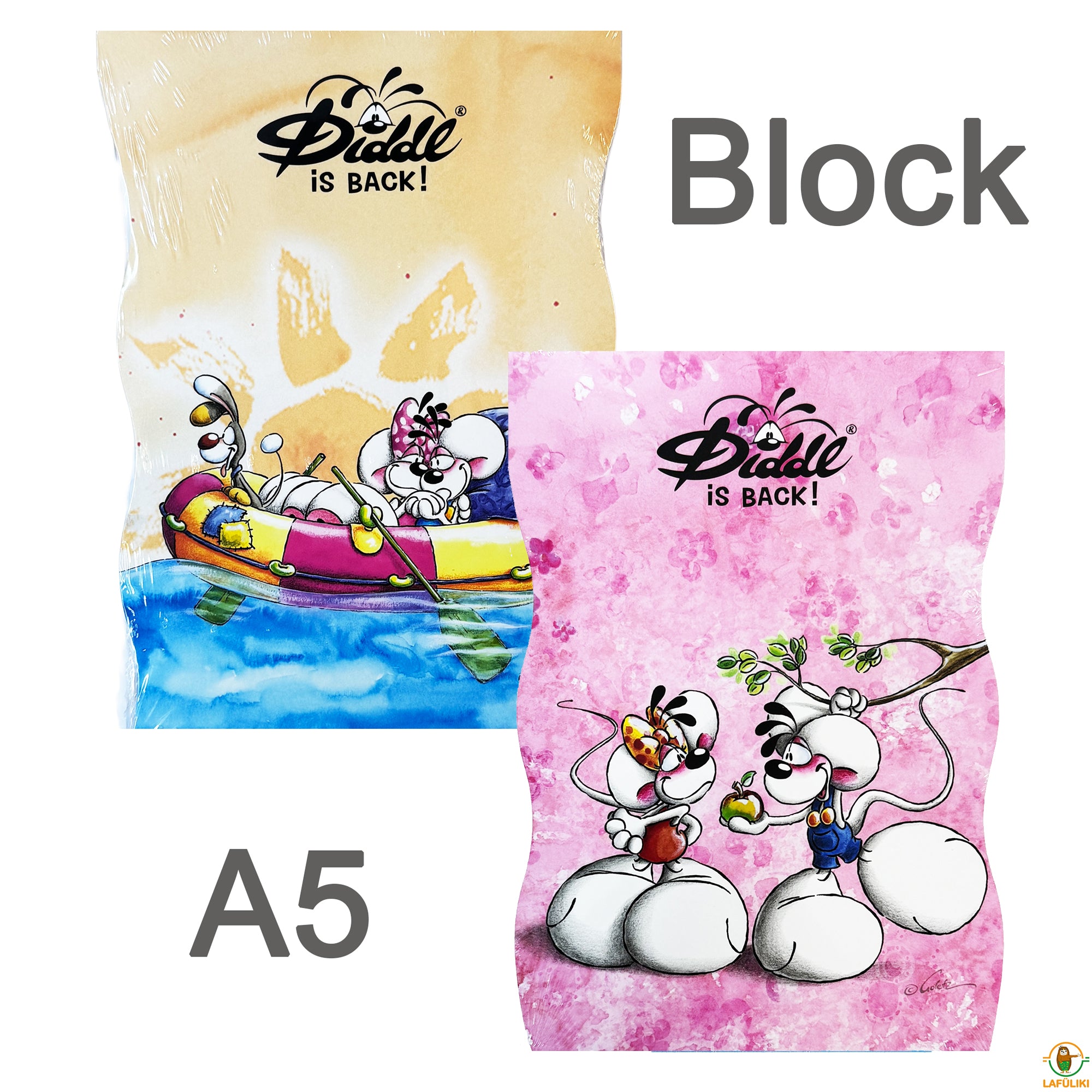 Diddl Block A5 · Notizblock mit Diddl-Motiv