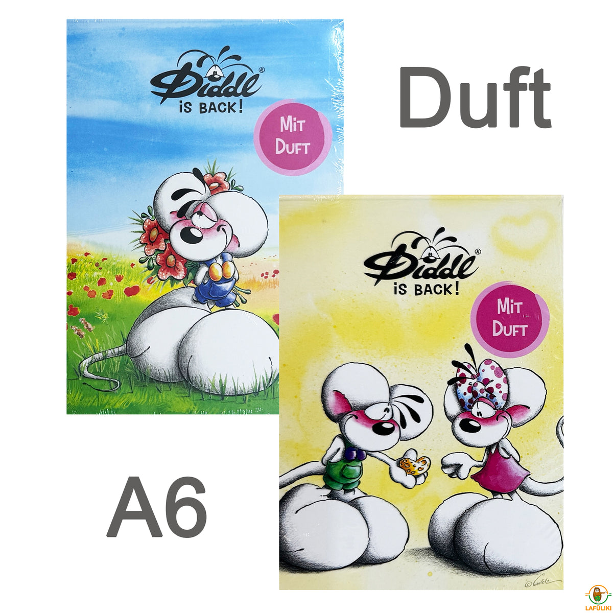 Diddl Duftblock A6 · Notizblock mit Diddl-Motiv