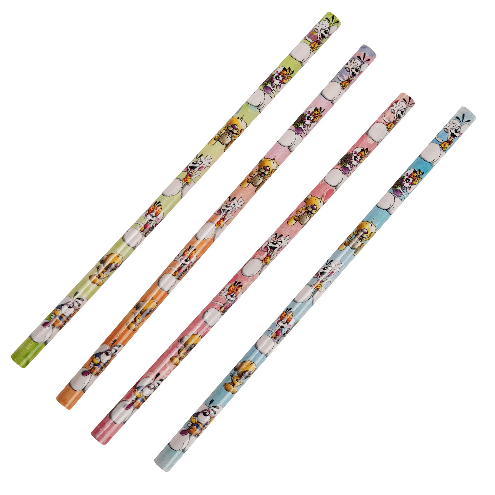 Diddl Bleistift mit Motiv · dünn · rund