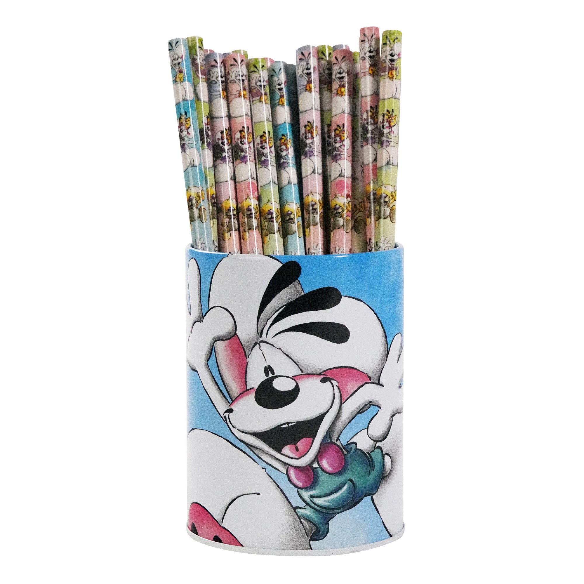 Diddl Bleistift mit Motiv · dünn · rund