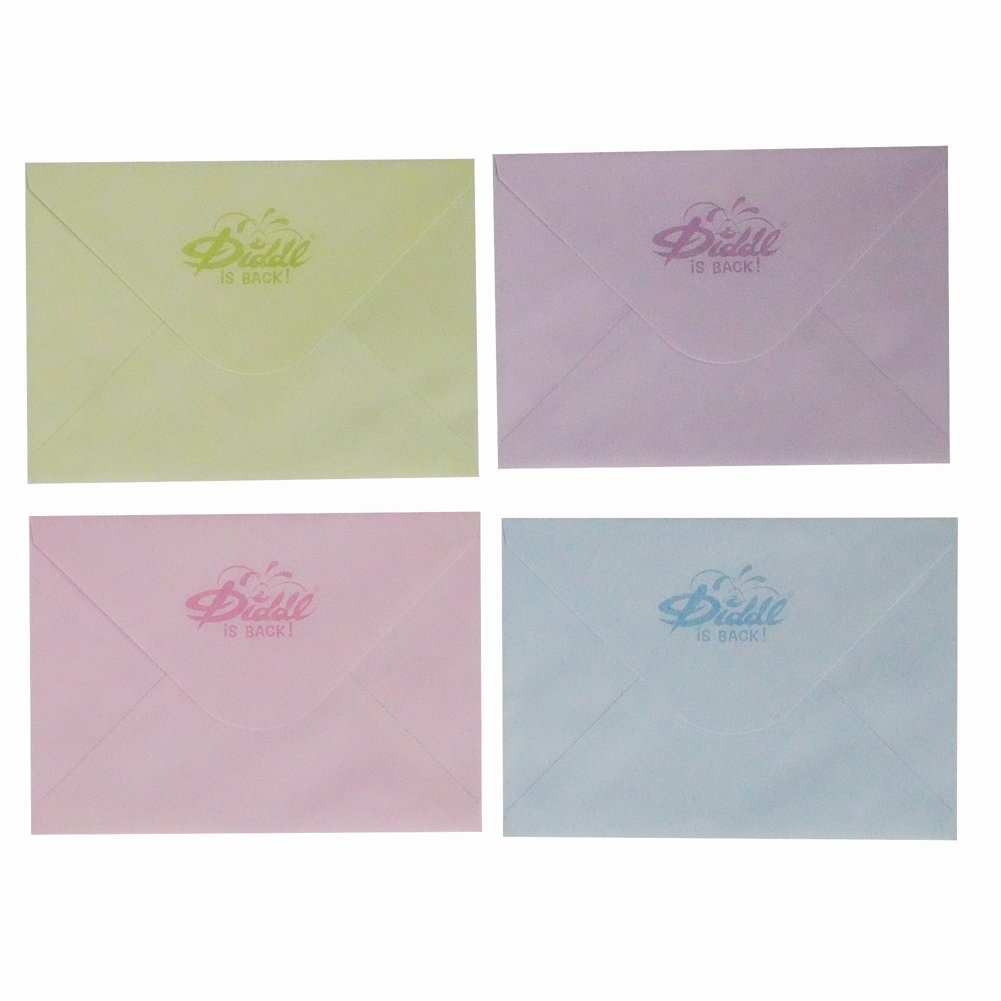 Diddl Briefpapier-Set Diddl & Diddlina · Herz · rosa-pink