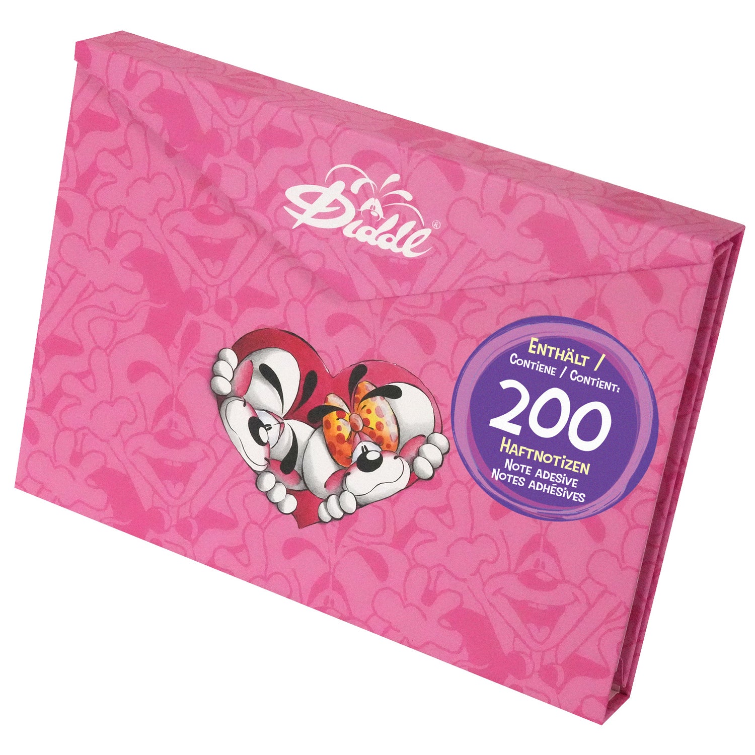 Diddl Haftnotizen-Set A5 · 200 Notizzettel in Klappbox