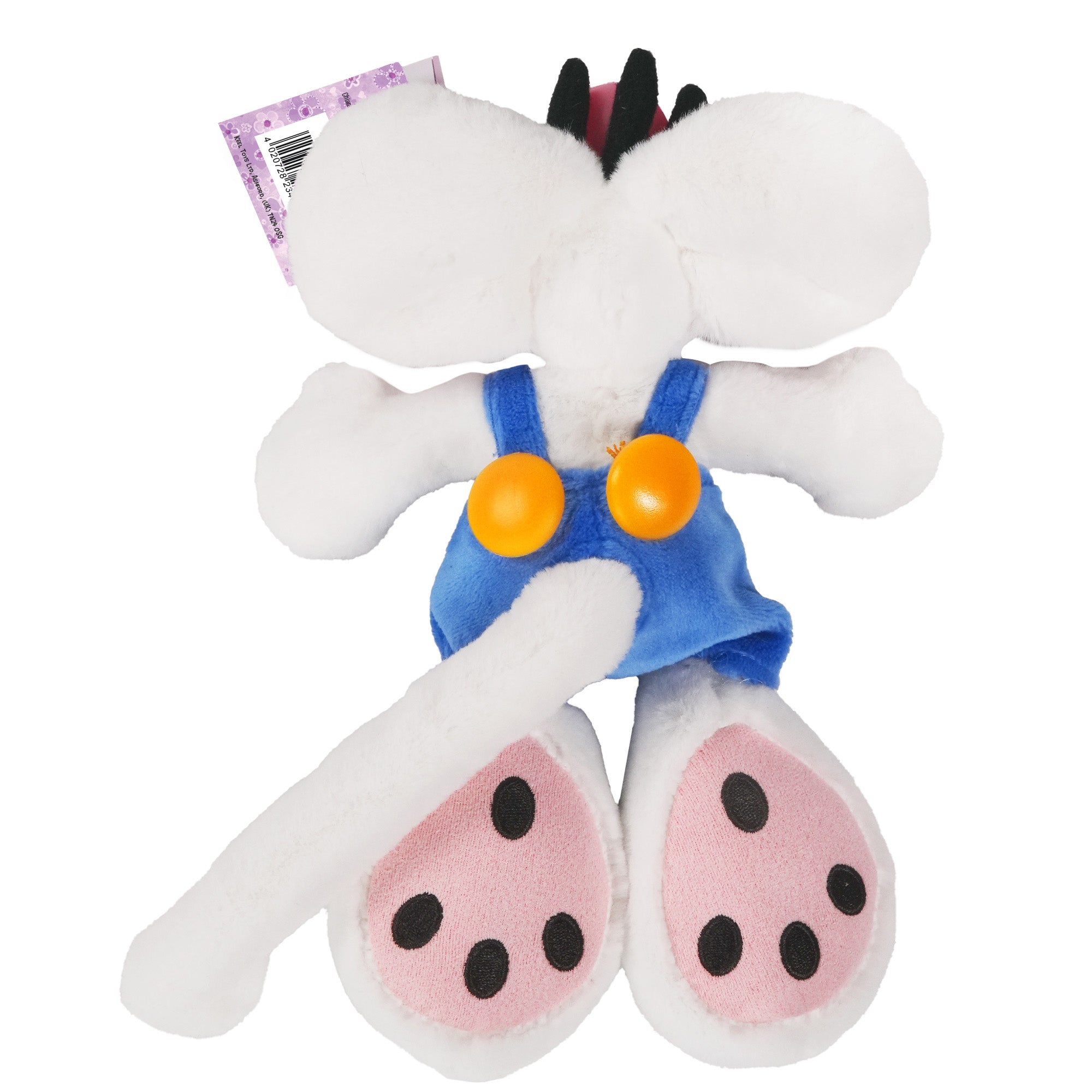 Diddl Kuscheltier mittel · 20 cm · Diddl Maus · Latzhose · Blau