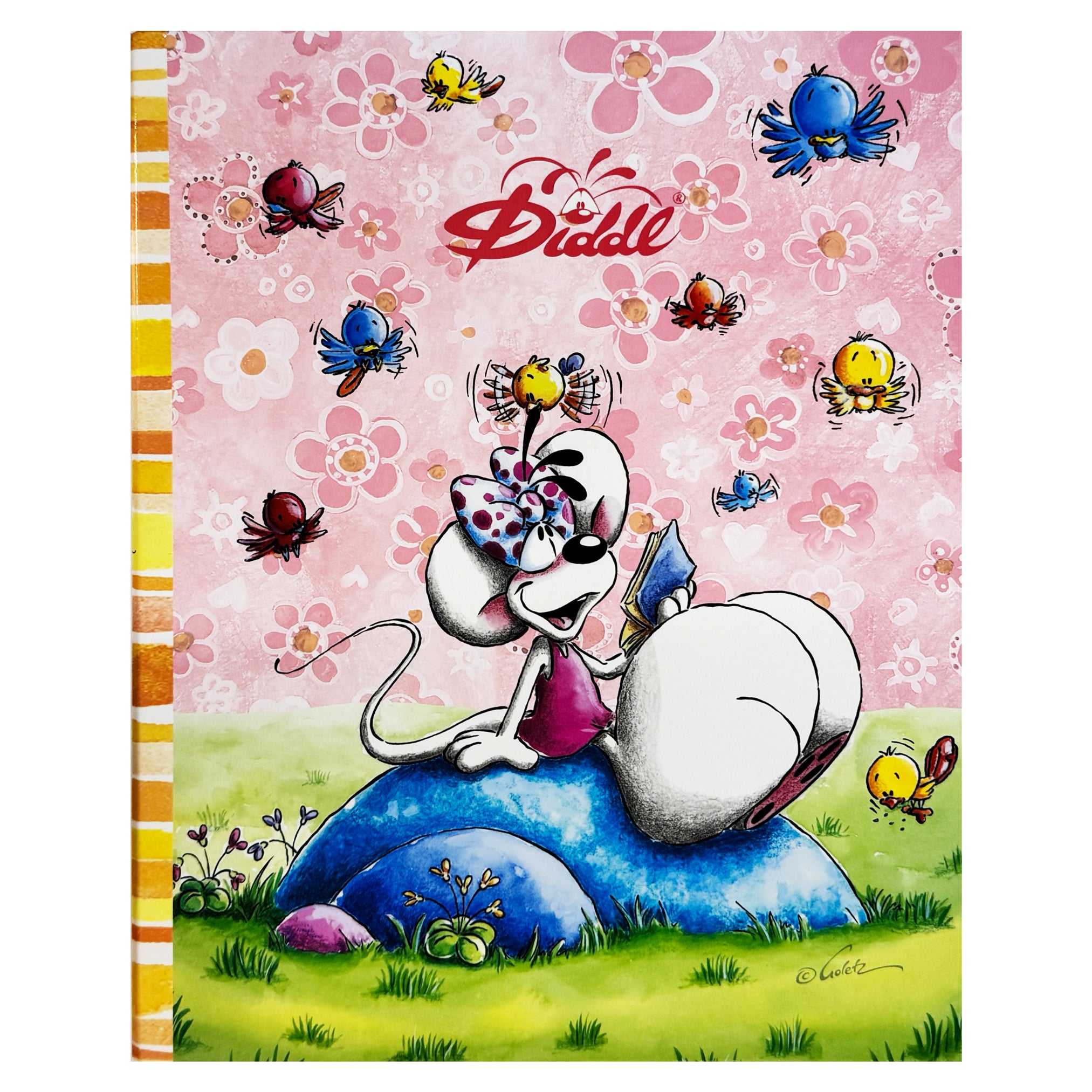 Diddl Ordner A4 · 23-Ring-Mechanik · Diddlina · Rosa