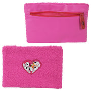Diddl Taschen-Etui · aus Plüsch · flach · Rosa