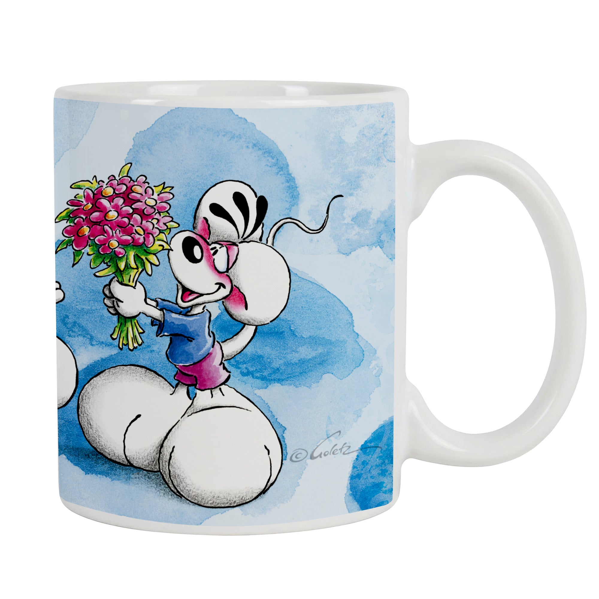 Diddl Tasse · Becher mit Kultmotiv
