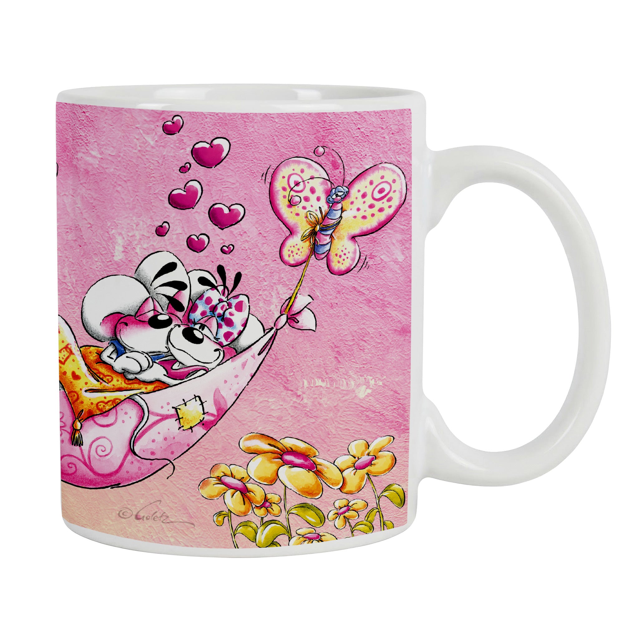 Diddl Tasse · Becher mit Kultmotiv