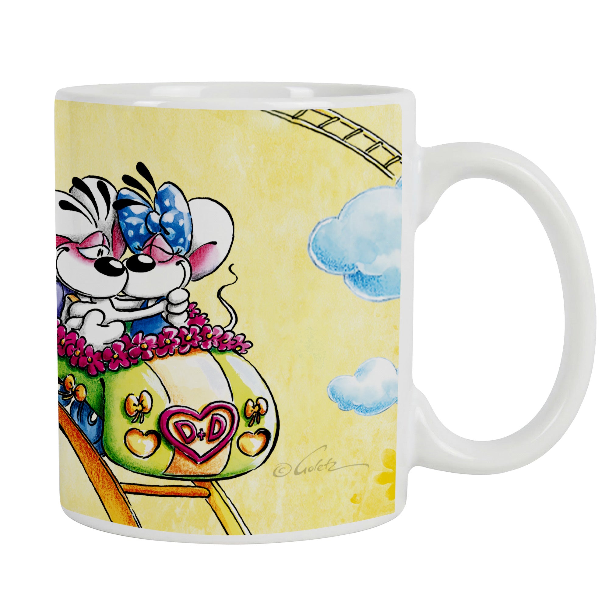 Diddl Tasse · Becher mit Kultmotiv