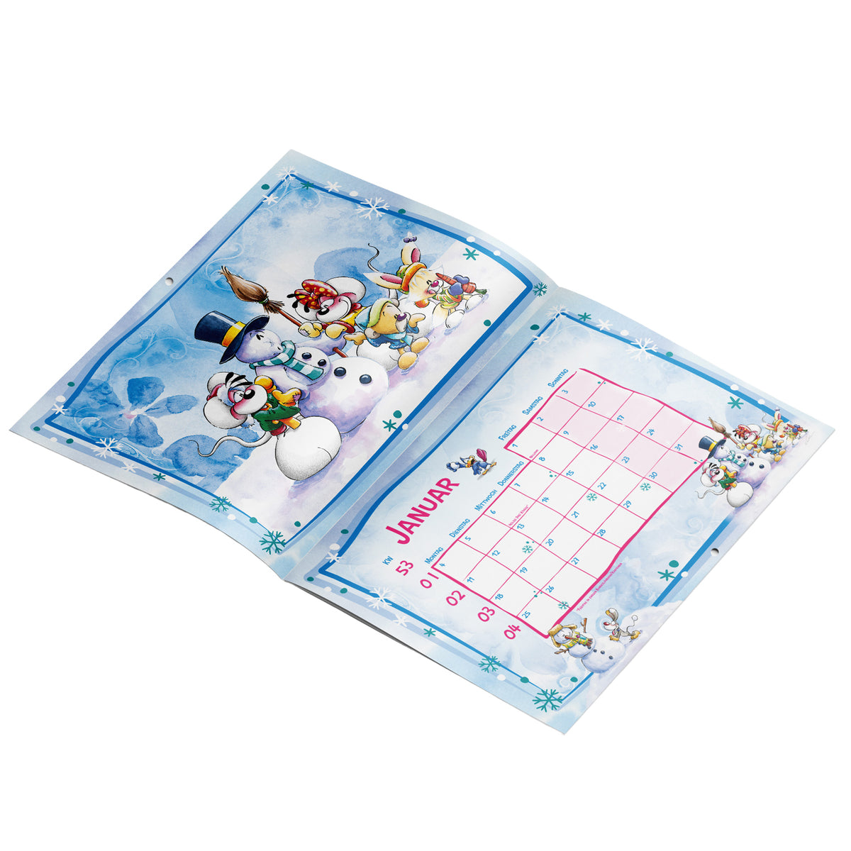 Diddl Wandkalender 2027 - A4 · Monatskalender · 12 Motiven