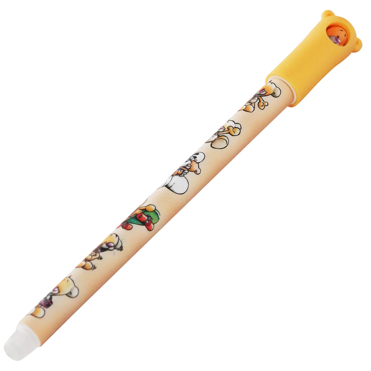 Diddl radierbarer Gelstift · mit Diddl-Motiven & Stiftaufstecker