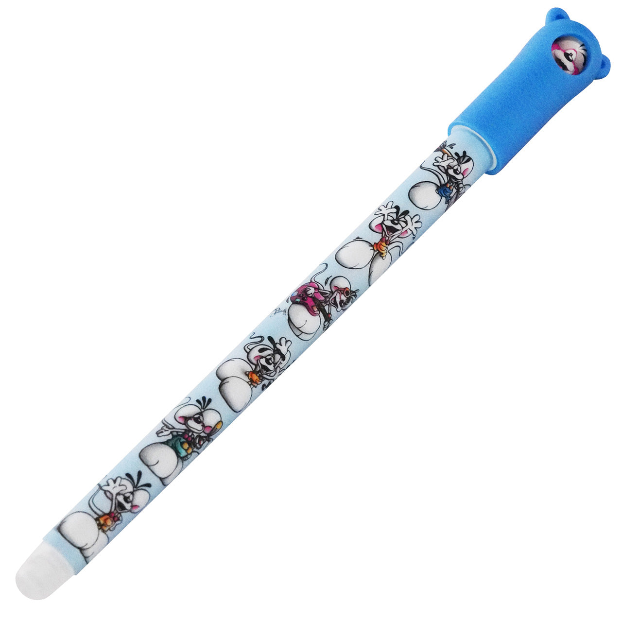 Diddl radierbarer Gelstift · mit Diddl-Motiven & Stiftaufstecker