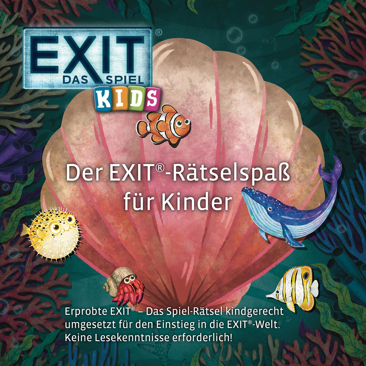 EXIT · Das Spiel · Kids · Rätselspaß im Meer