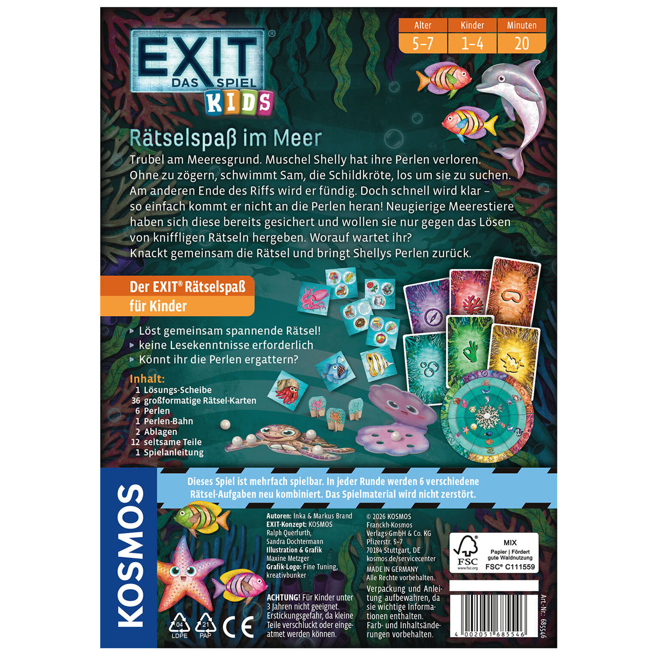 EXIT · Das Spiel · Kids · Rätselspaß im Meer