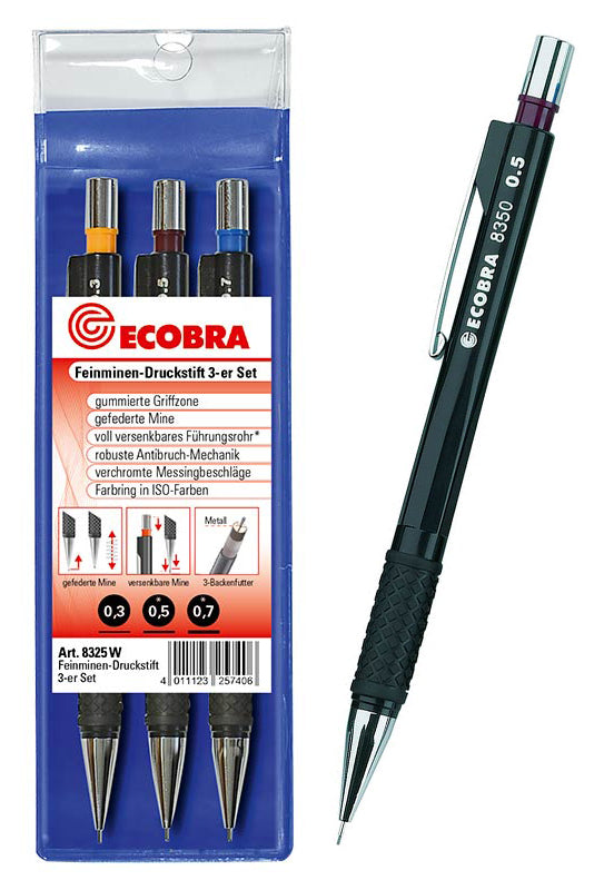 Ecobra-Feinminen-Druckstift-3er-Set-03-05-07-mm-8325W-Feinmienbleistift-kaufen-lafueliki