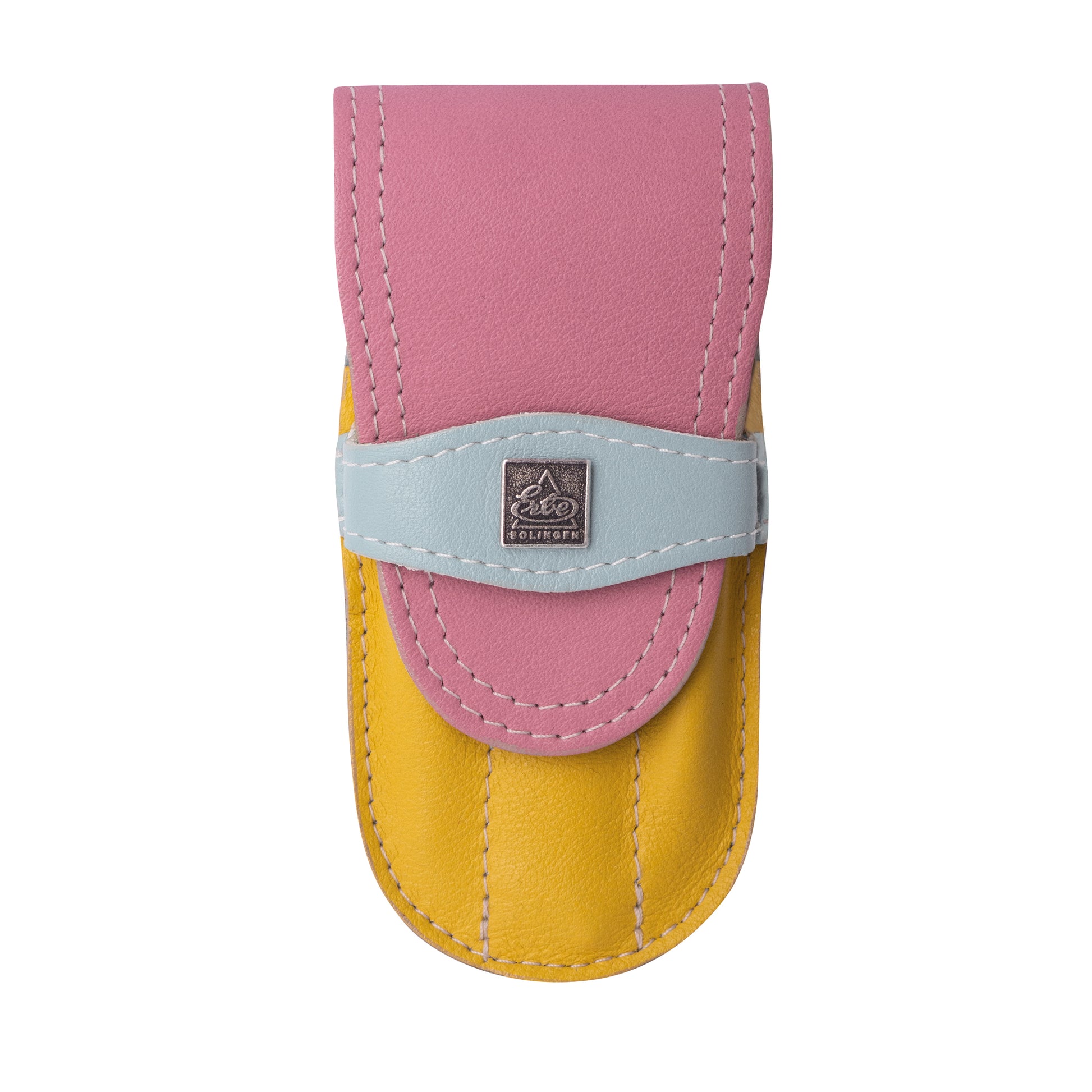 Erbe-Manikuere-Set-4-tlg-Linkshaender-Rainbow-gelb-hellblau-pink-geschlossen-L9749-lafueliki