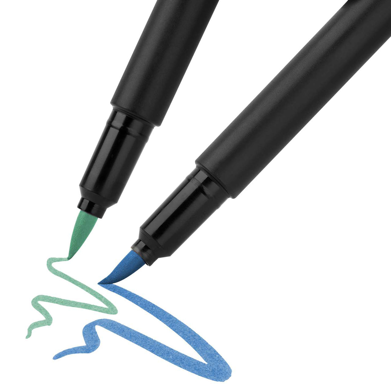 FABER-CASTELL-Black-Edition-10er-Set-Brush-Softpen-mit-pinselspitze-stifte-lafueliki
