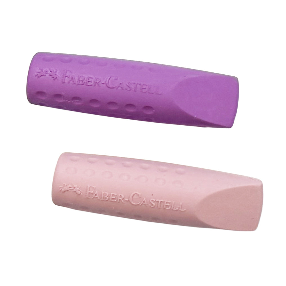 Faber-Castell Grip 2001 Eraser Cap · Radierer zum Aufstecken · 2er Set