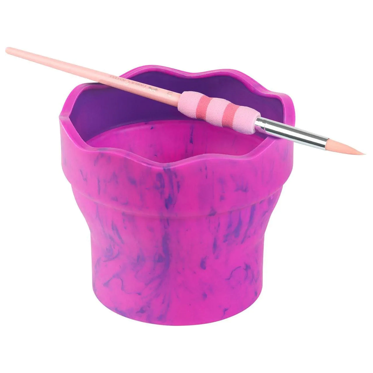 Faber-Castell Wasserbecher CLIC & GO · faltbar · für Schule & Freizeit