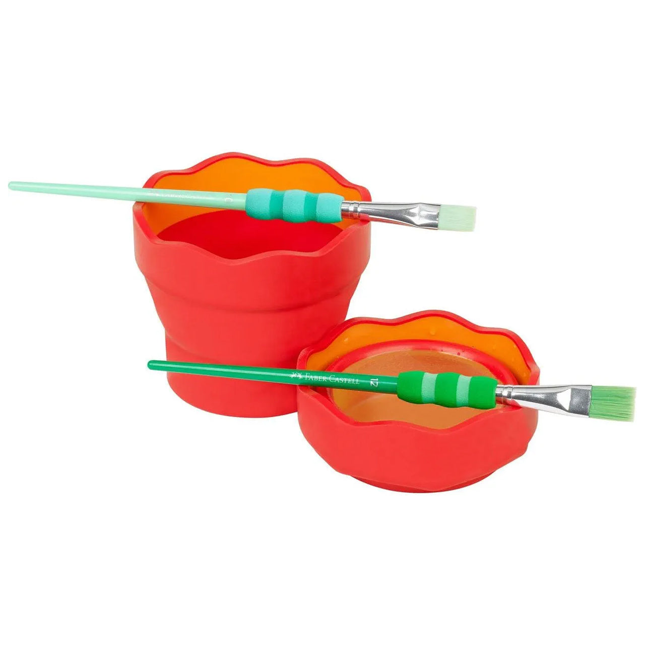 Faber-Castell Wasserbecher CLIC & GO · faltbar · für Schule & Freizeit