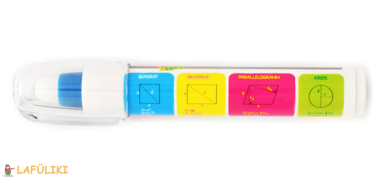 Formel-Spicker-Zieh-Steck-Radierstift