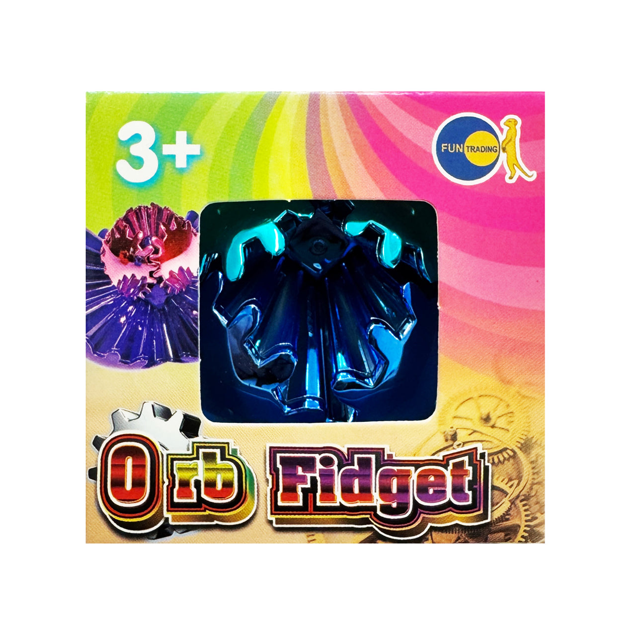 Fun Trading Orb Fidget Gear Ball · Sensorikball zum Drehen
