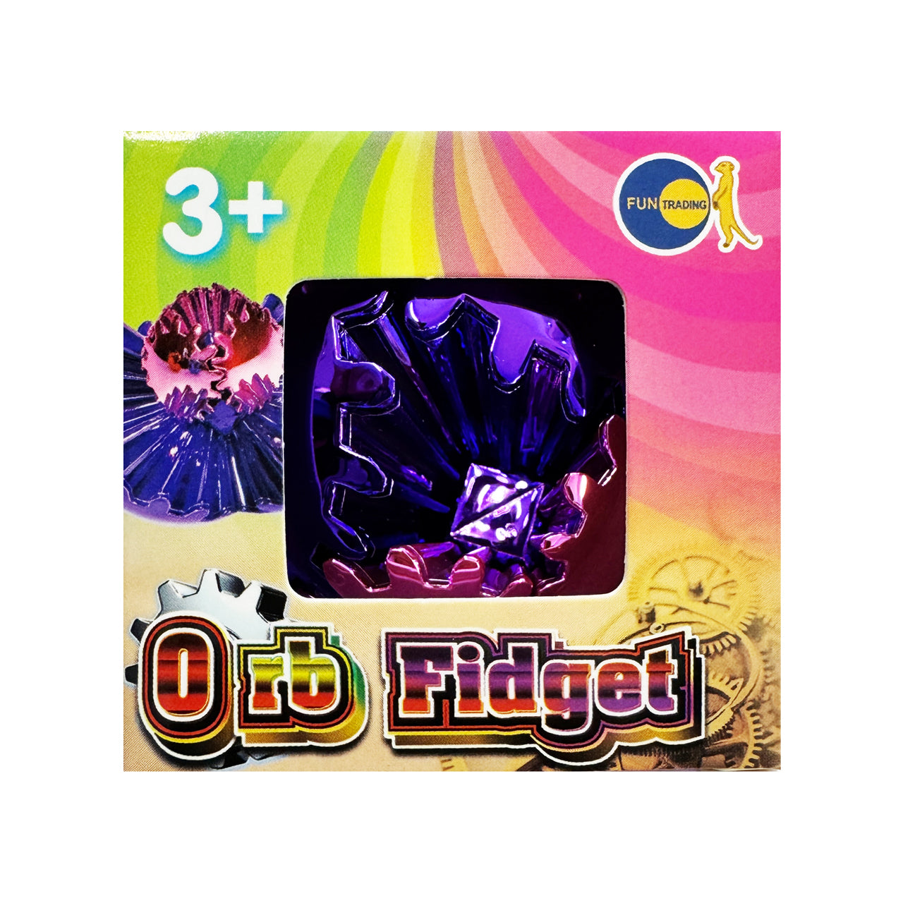 Fun Trading Orb Fidget Gear Ball · Sensorikball zum Drehen