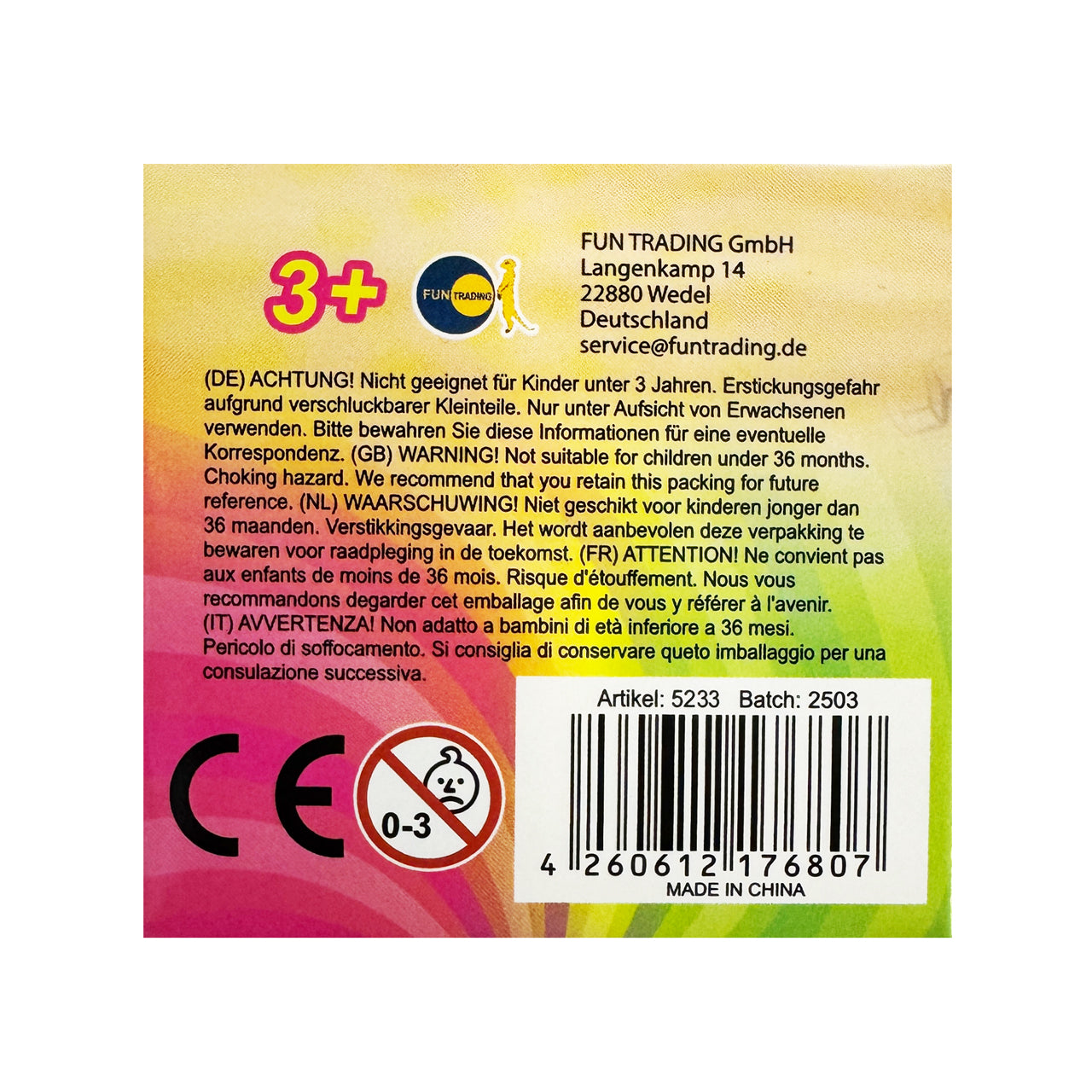 Fun Trading Orb Fidget Gear Ball · Sensorikball zum Drehen