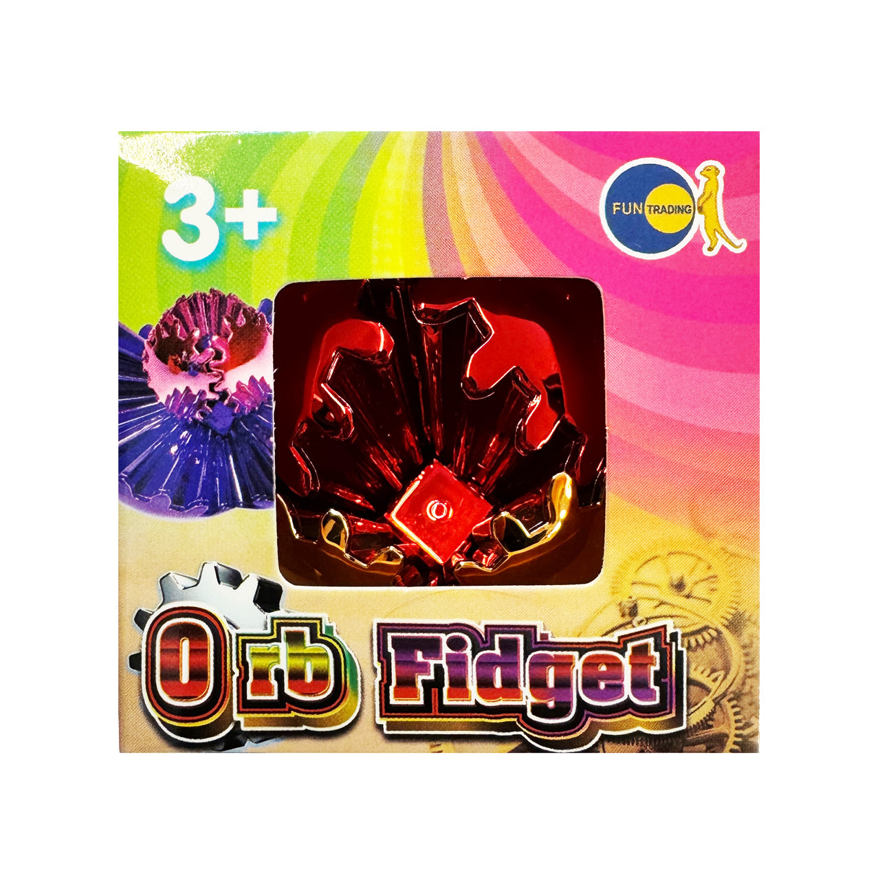 Fun Trading Orb Fidget Gear Ball · Sensorikball zum Drehen