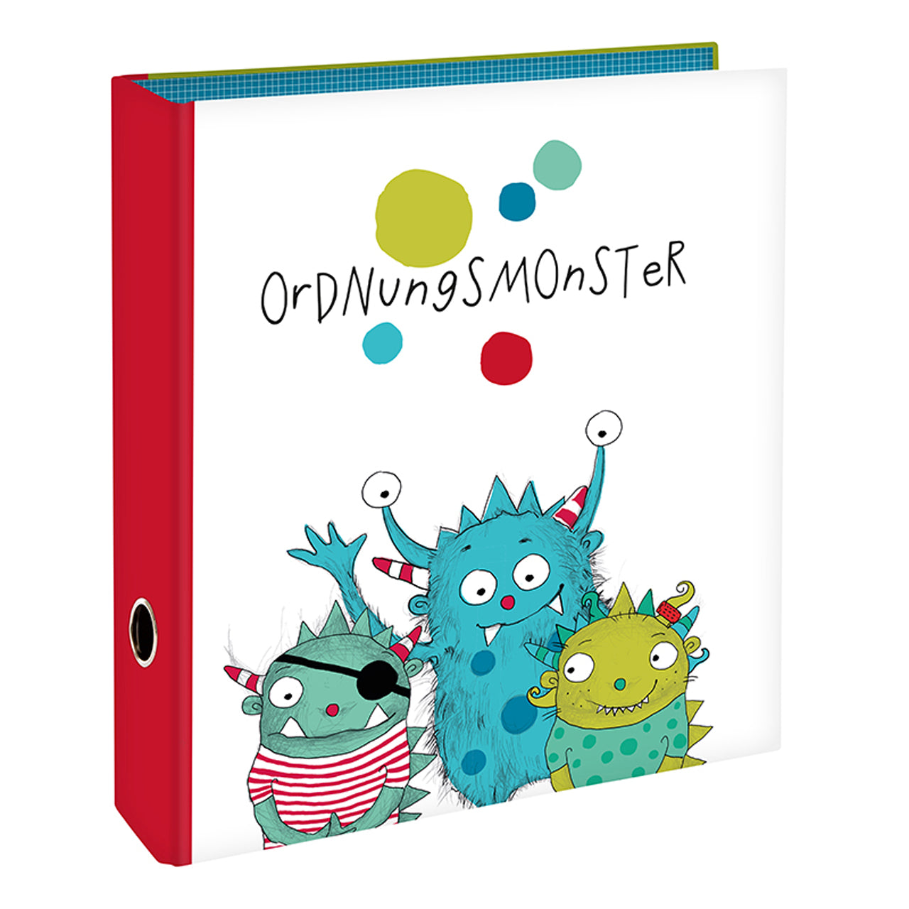 Goldbuch Kinder Motiv-Ordner A4 · Monster · 8 cm Rücken