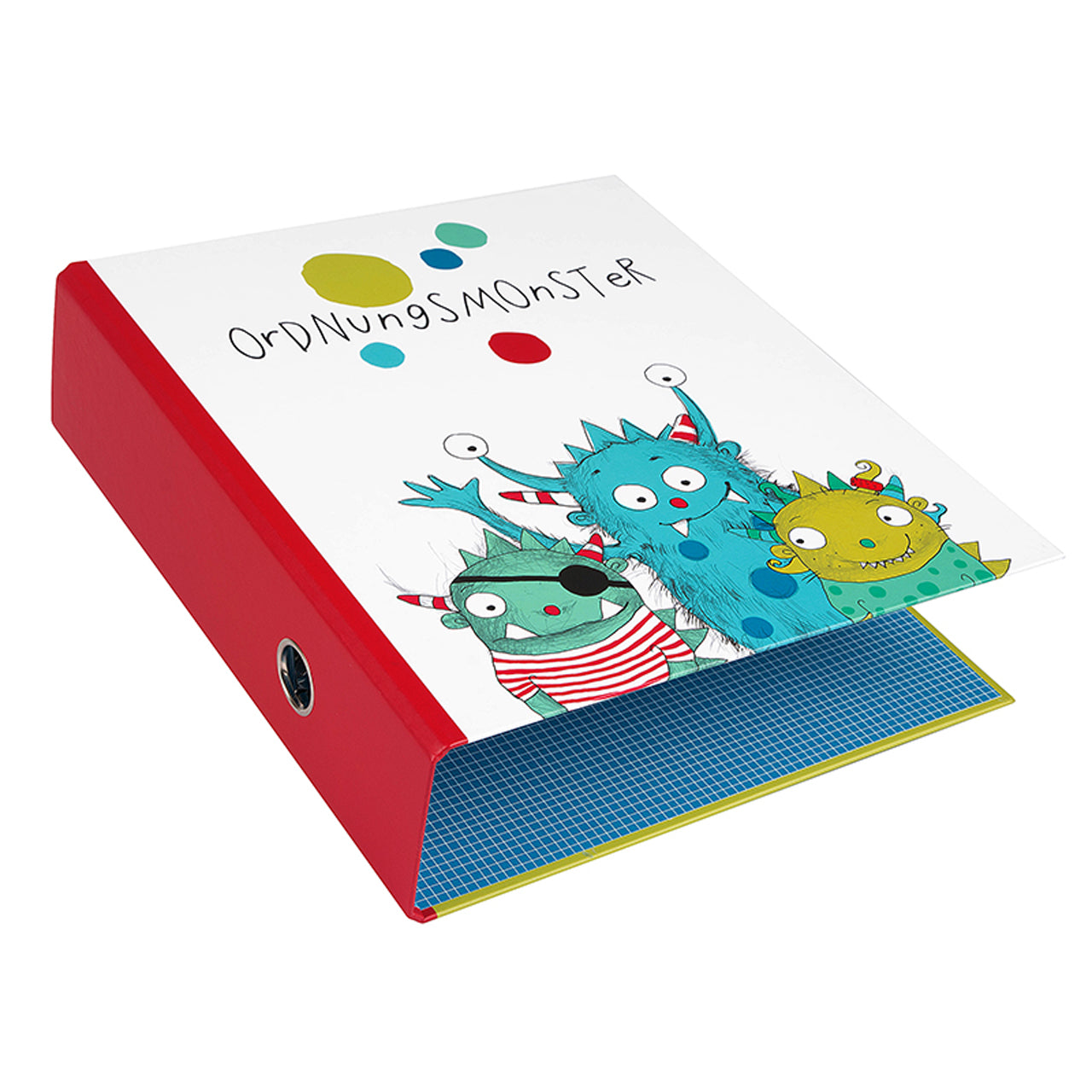 Goldbuch Kinder Motiv-Ordner A4 · Monster · 8 cm Rücken