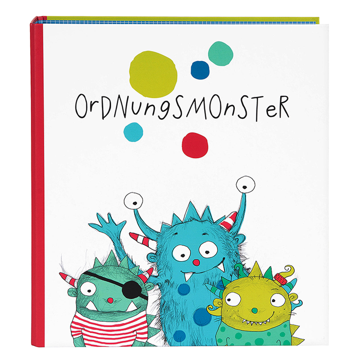 Goldbuch Kinder Motiv-Ordner A4 · Monster · 8 cm Rücken
